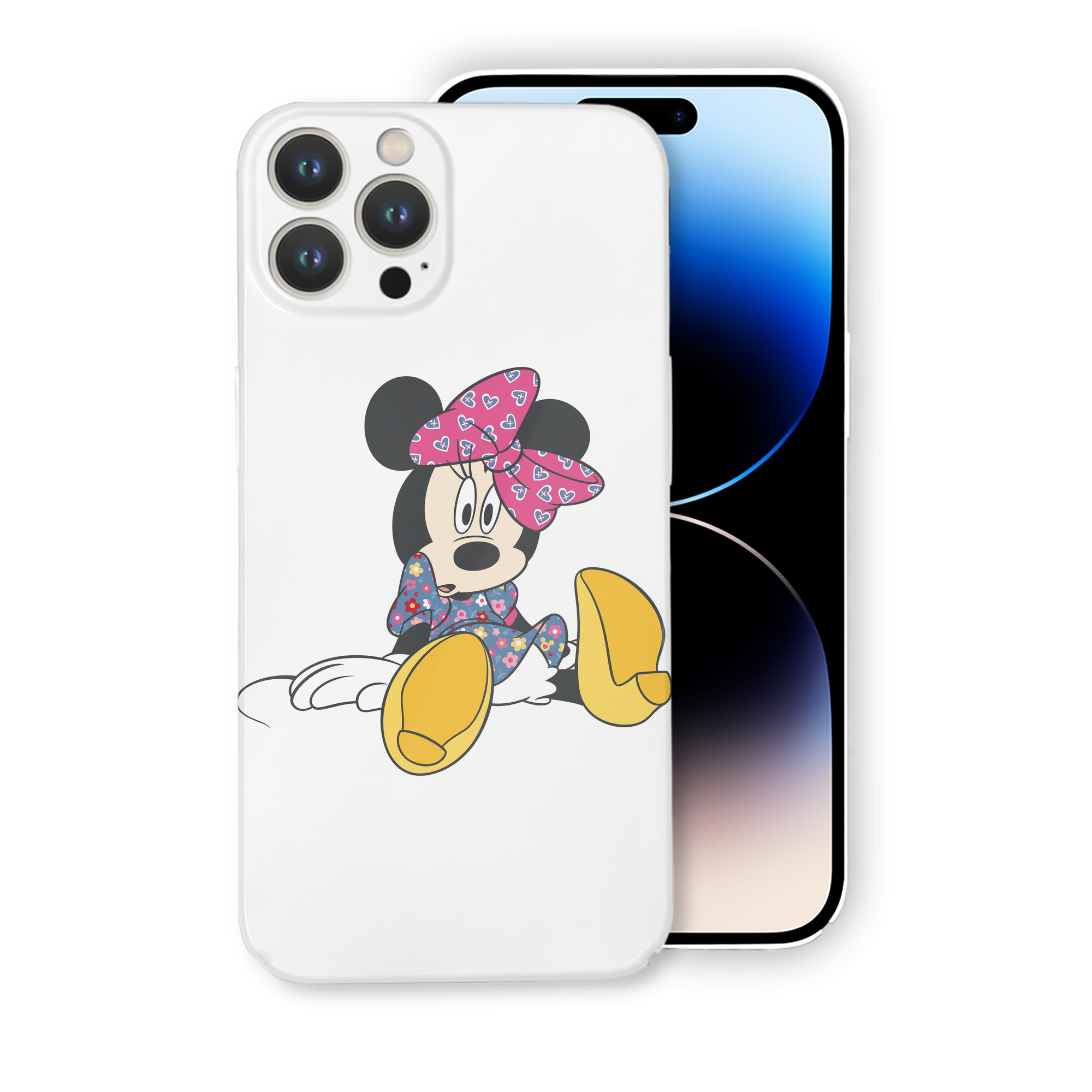 （画像用） ミッキーマウス Mickey Mouse 【iPhone 14シリーズ対応】ハードケース